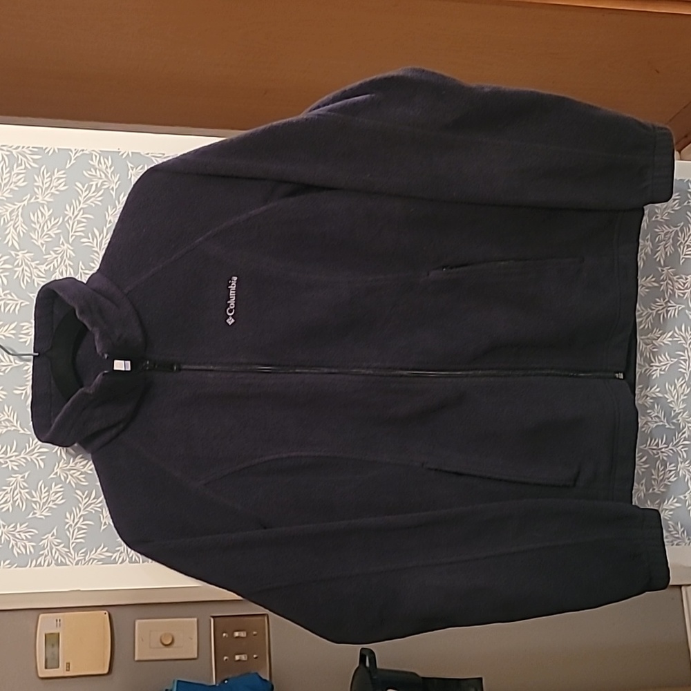 Columbia Zip-Up Fleece Jacket - Sm